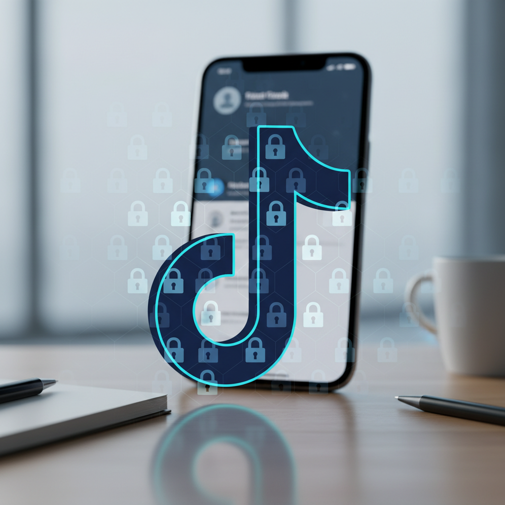 TikTok impersonation account removal process graphic