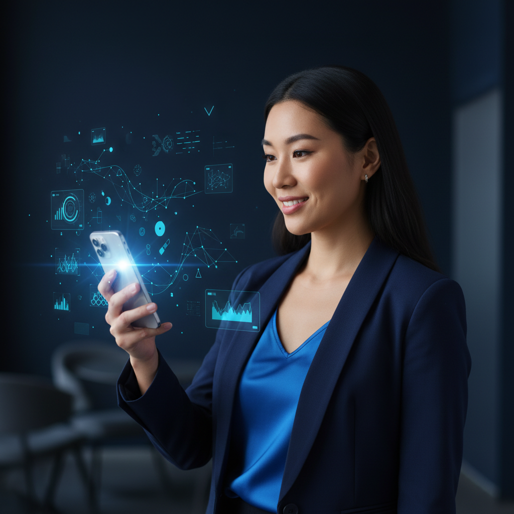 Influencer reviewing online content, highlighting mastering online reputation management for influencers in 2026